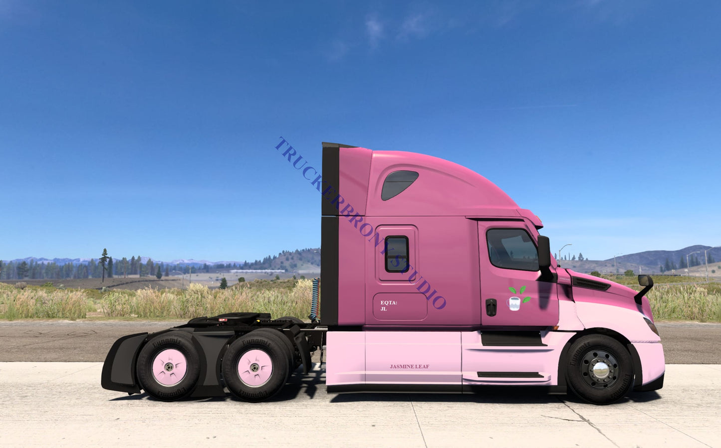 Jasmine Leaf Freightliner Cascadia (Digital Image)