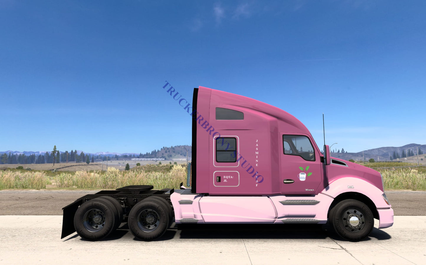 Jasmine Leaf Kenworth T680 (Digital Image)