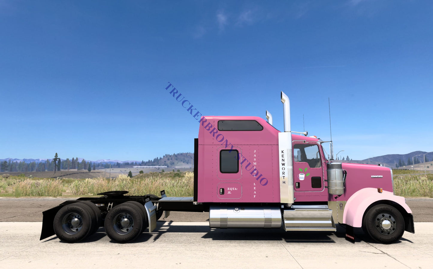 Jasmine Leaf Kenworth W9000 (Digital Image)