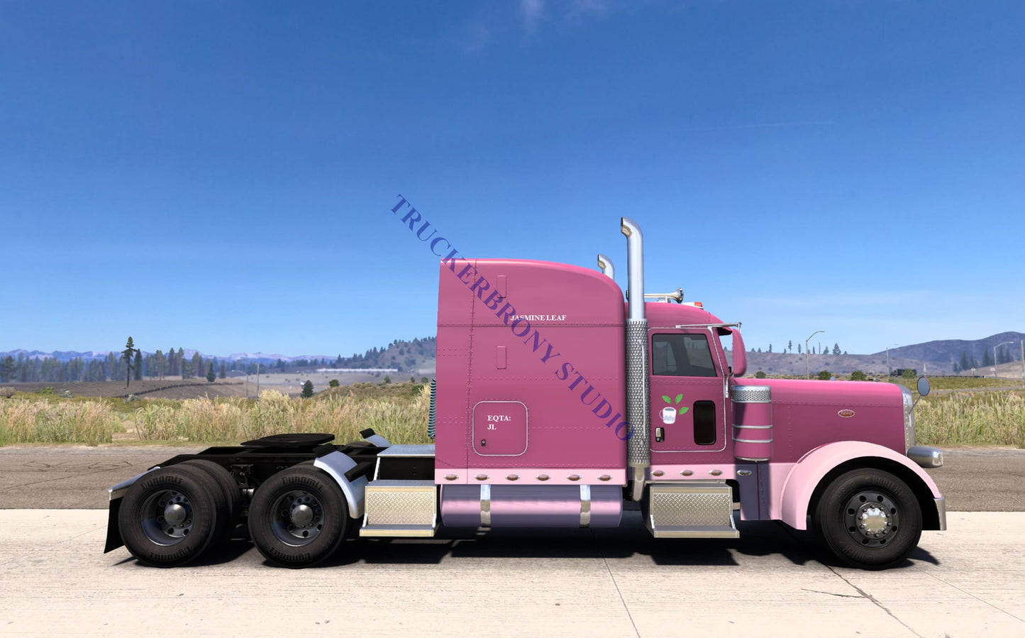 Jasmine Leaf Peterbilt 389 (Digital Image)