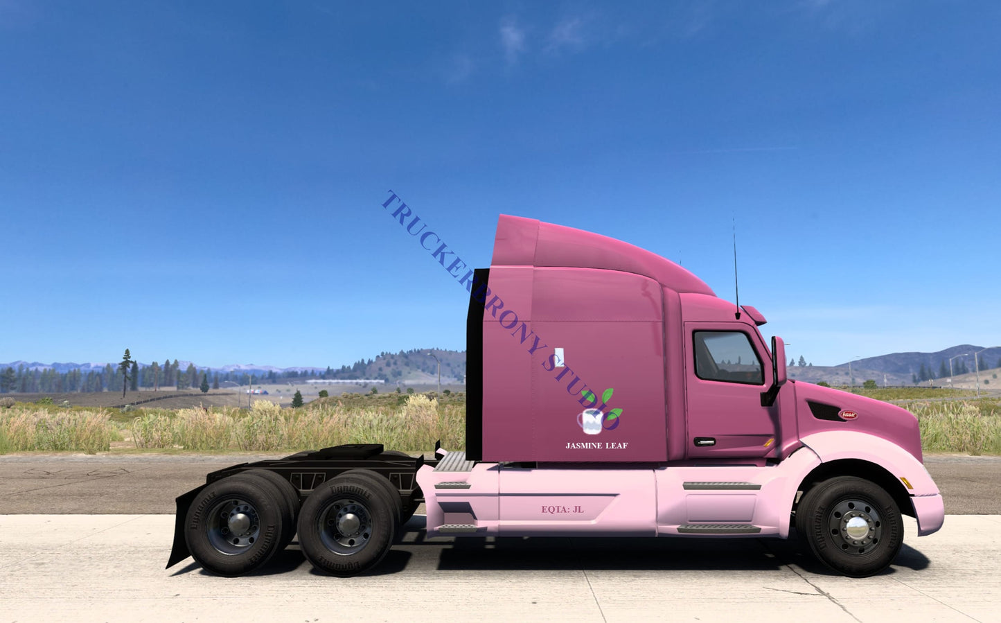 Jasmine Leaf Peterbilt 579 (Digital Image)