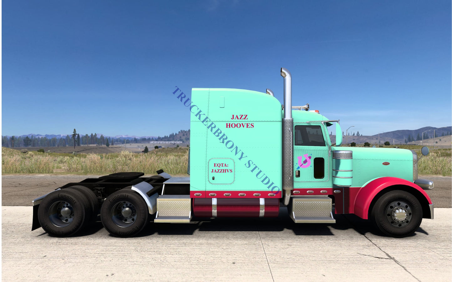 Jazz Hooves Peterbilt 389 (Digital Image)