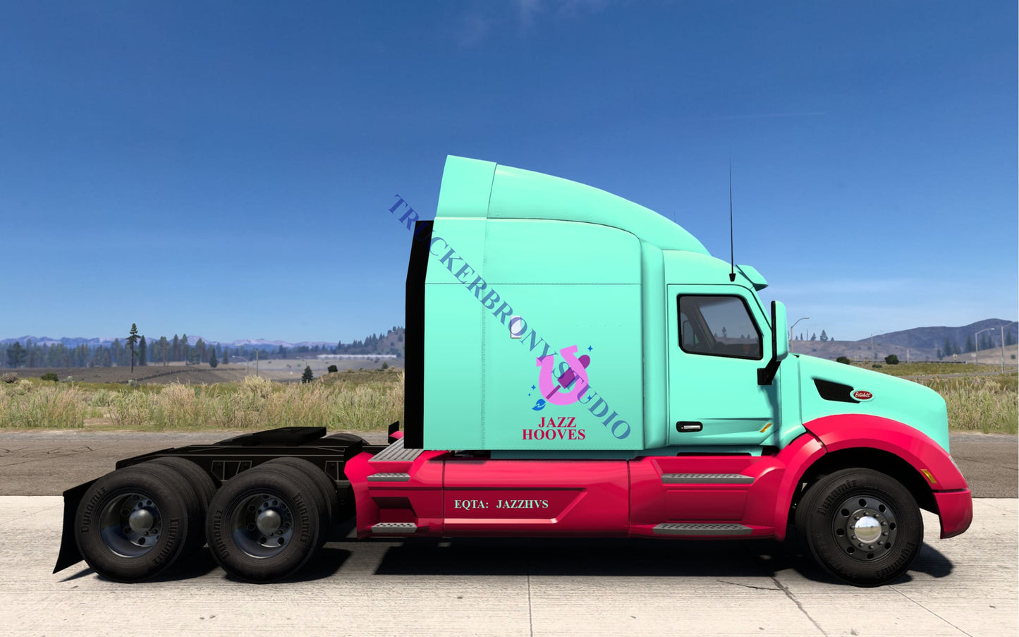 Jazz Hooves Peterbilt 579 (Digital Image)