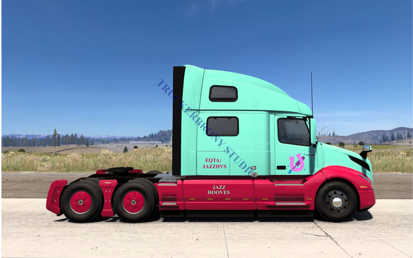 Jazz Hooves Volvo Vnl (Digital Image)