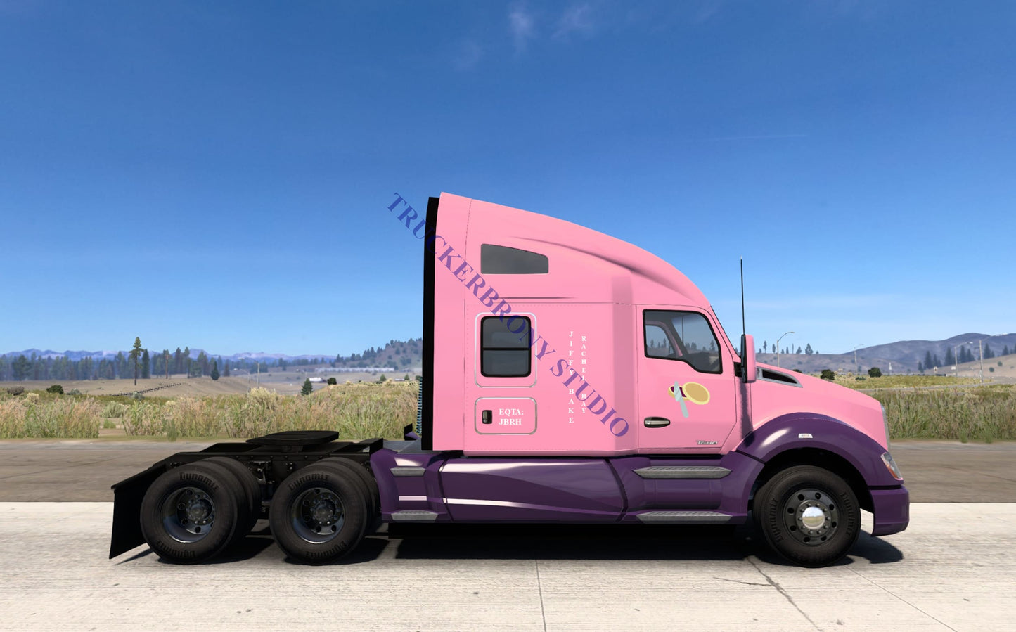 Jiffy Bake-Rachael Hay Kenworth T680 (Digital Image)