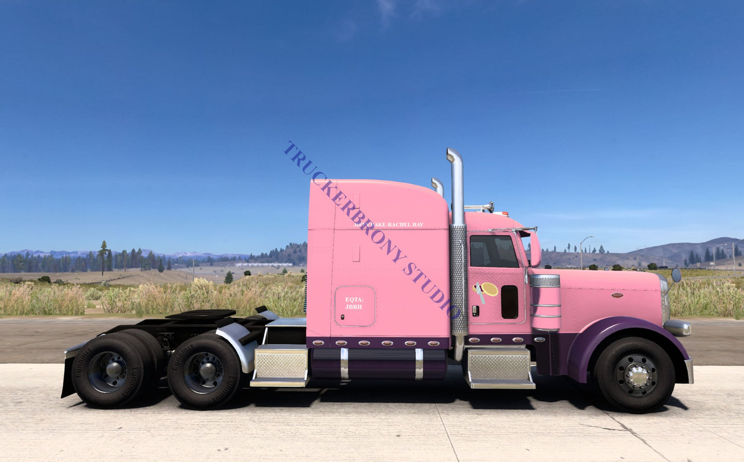 Jiffy Bake-Rachael Hay Peterbilt 389 (Digital Image)