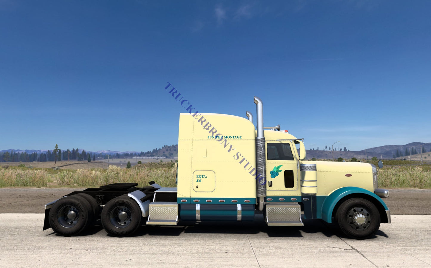 Juniper Montage Peterbilt 389 (Digital Image) Digital Image