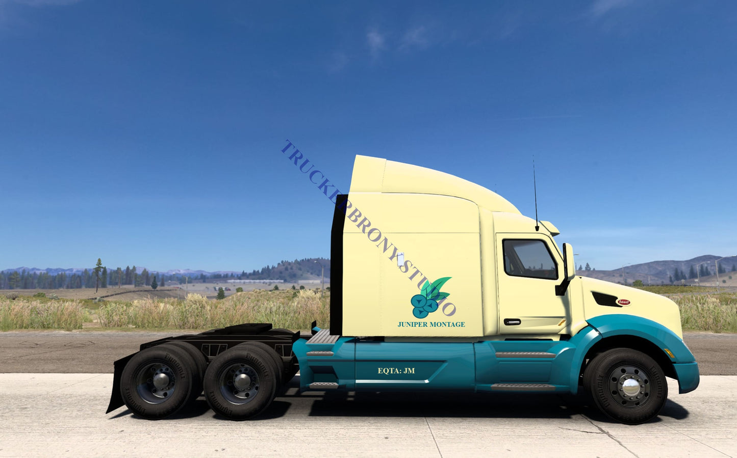 Juniper Montage Peterbilt 579 (Digital Image) Digital Image