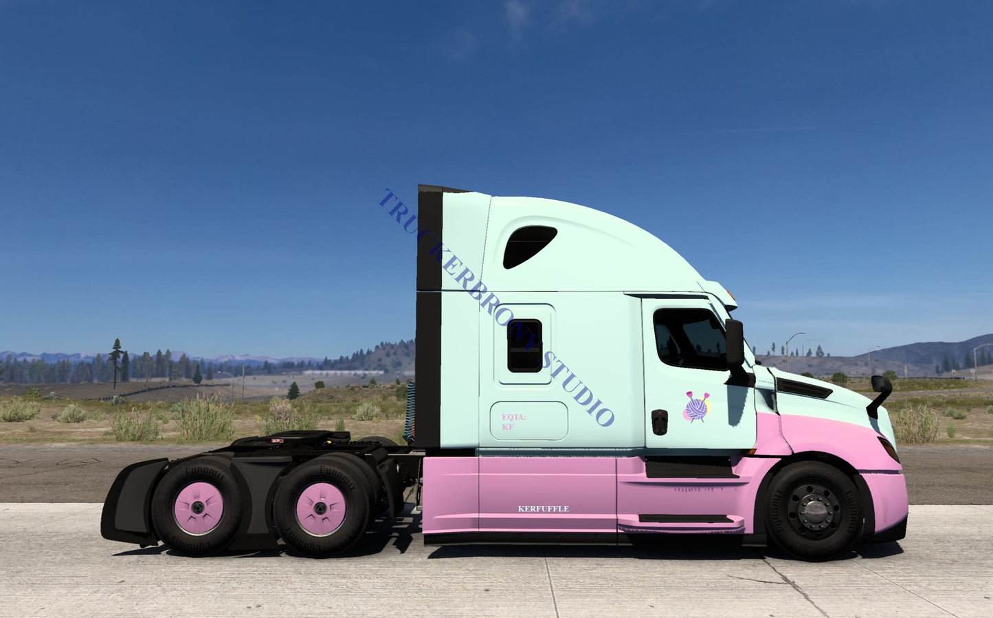 Kerfuffle Freightliner Cascadia (Digital Image)