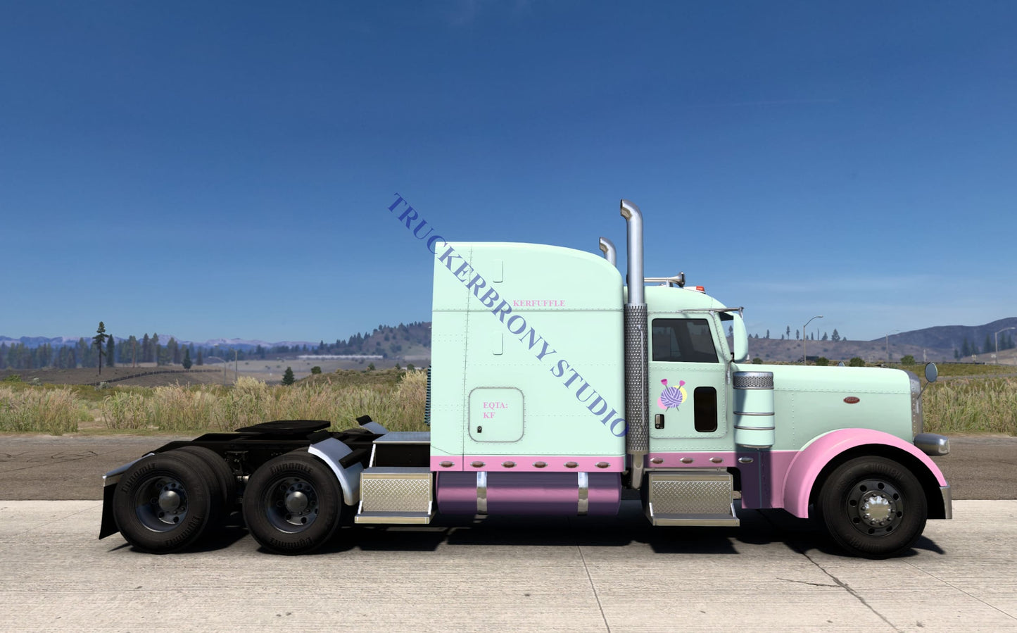 Kerfuffle Peterbilt 389 (Digital Image)