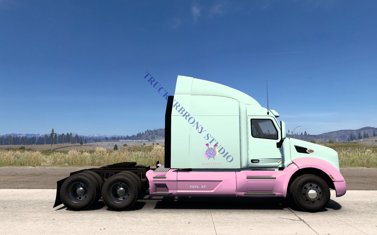Kerfuffle Peterbilt 579 (Digital Image)