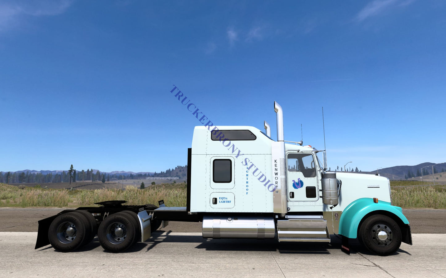 Lighthoof Kenworth W9000 (Digital Image) Digital Image