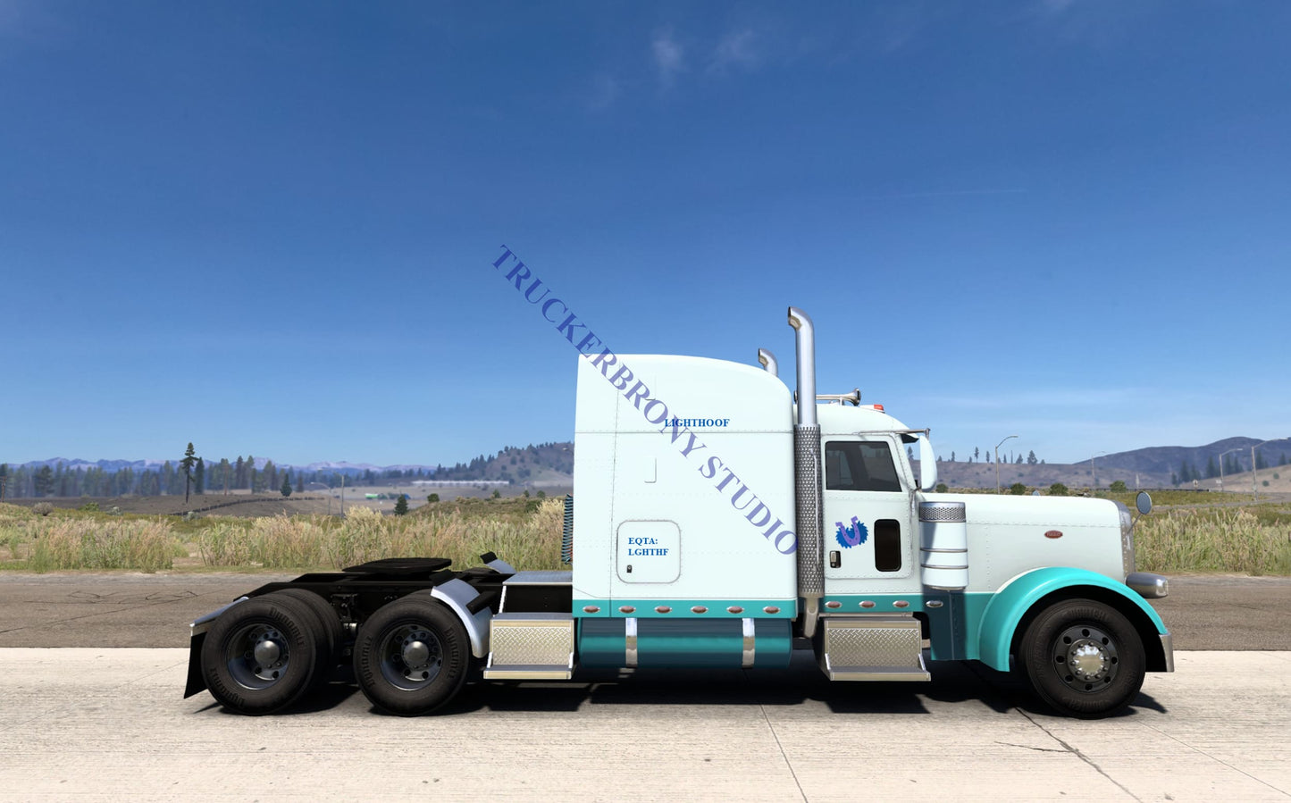 Lighthoof Peterbilt 389 (Digital Image) Digital Image