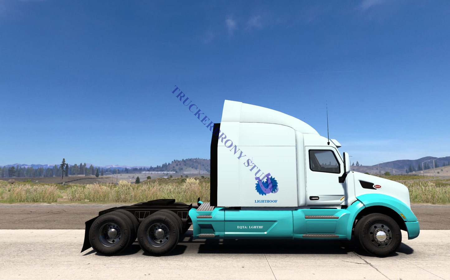 Lighthoof Peterbilt 579 (Digital Image) Digital Image