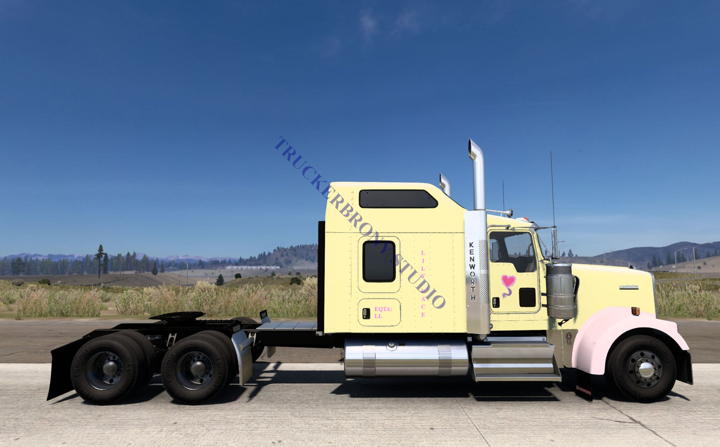 Lily Lace Kenworth W9000 (Digital Image)