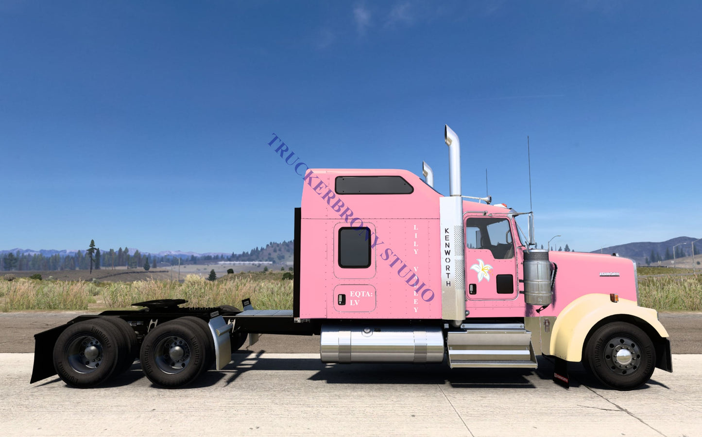 Lily Valley Kenworth W9000 (Digital Image)
