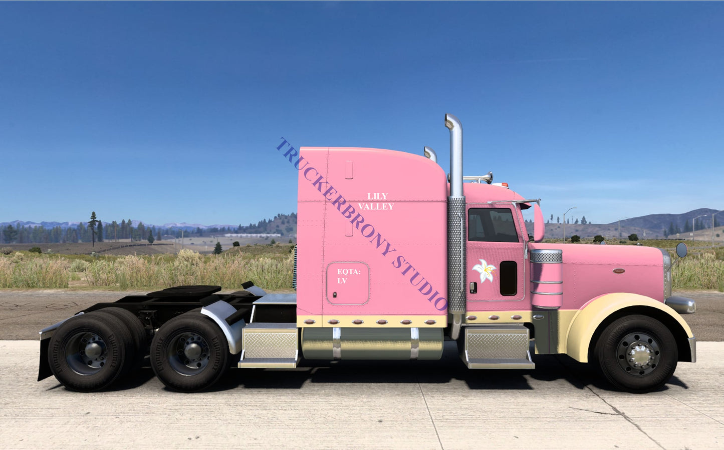 Lily Valley Peterbilt 389 (Digital Image)
