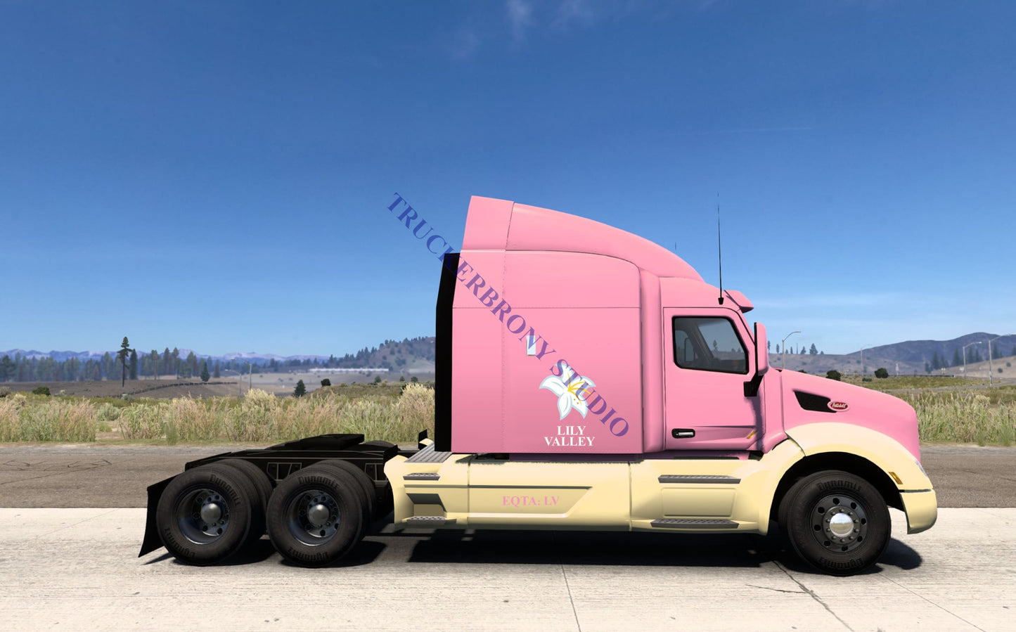 Lily Valley Peterbilt 579 (Digital Image)