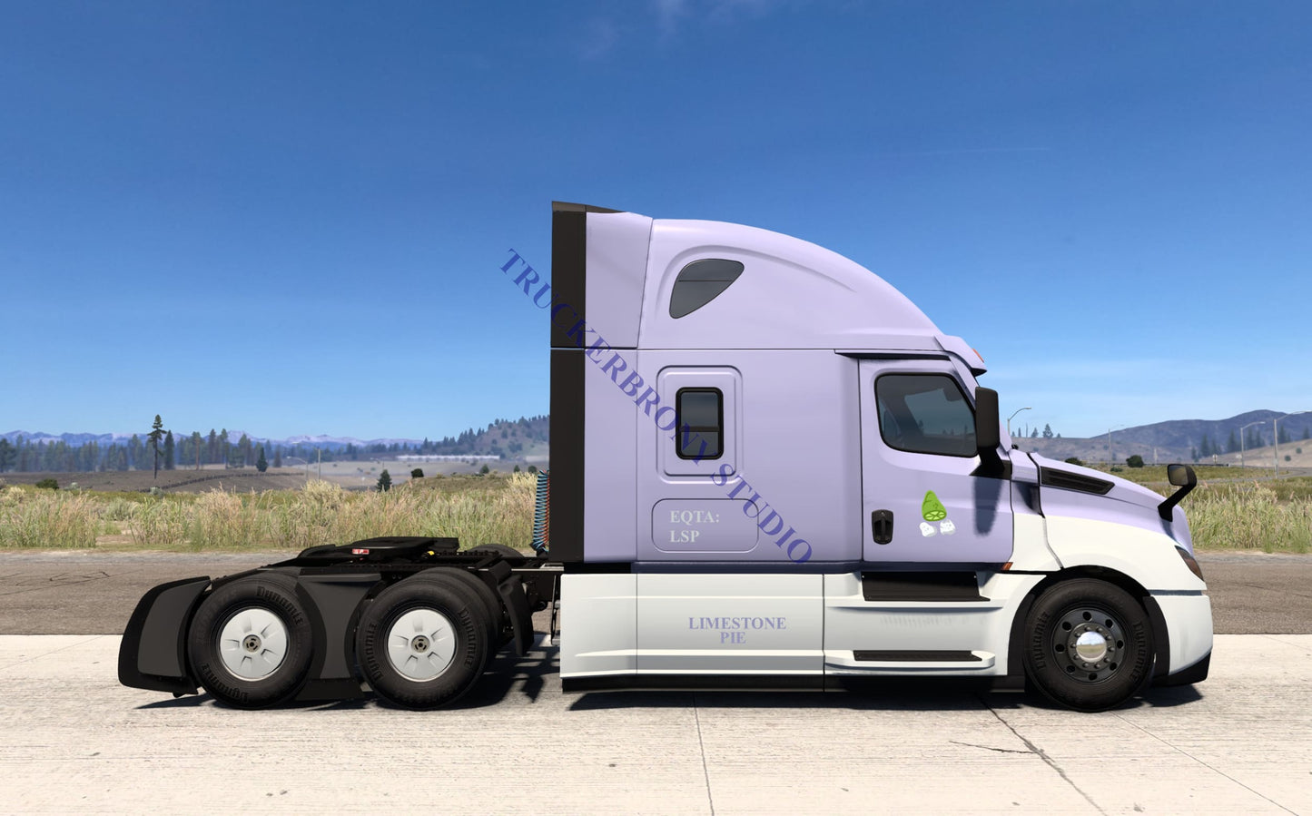 Limestone Pie Freightliner Cascadia (Digital Image)