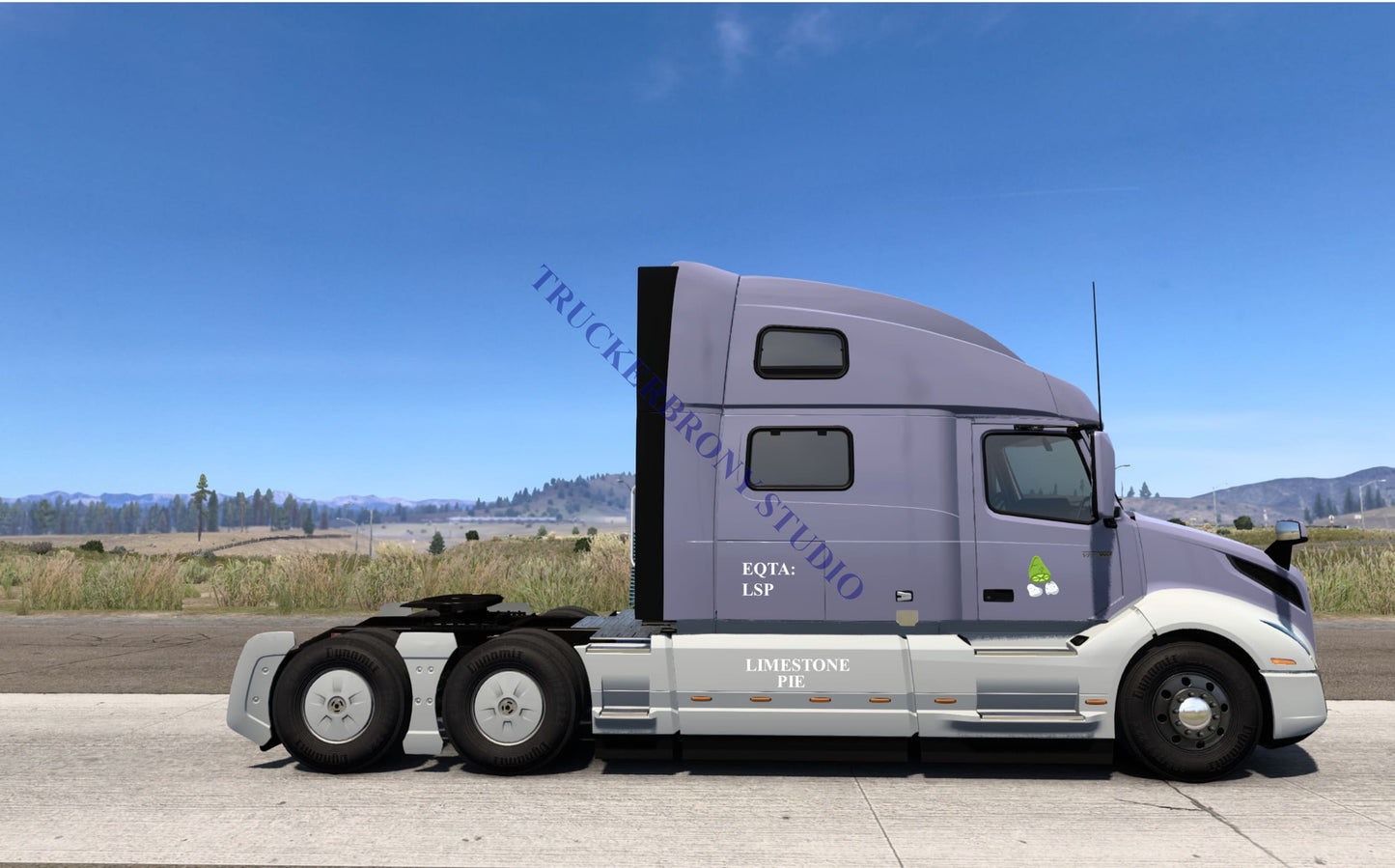 Limestone Pie Volvo Vnl (Digital Image)