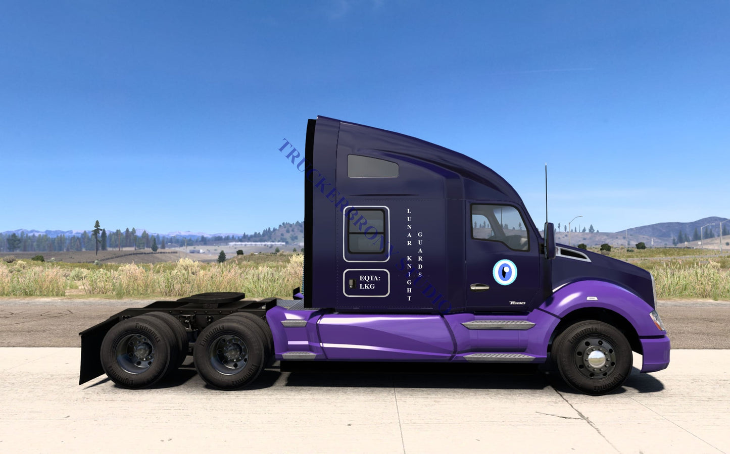 Lunar Knight Guards Kenworth T680 (Digital Image)