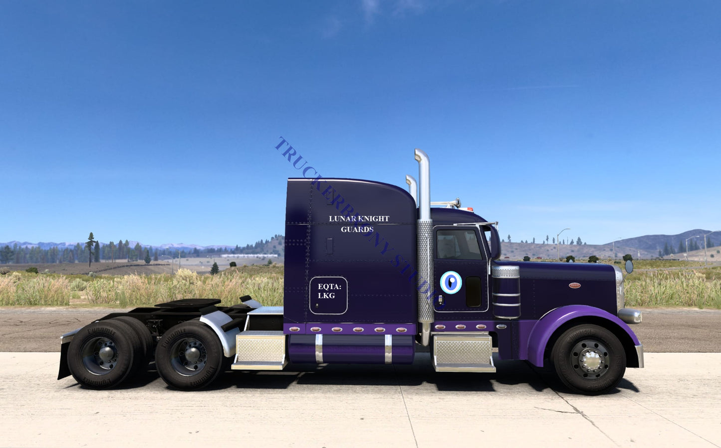 Lunar Knight Guards Peterbilt 389 (Digital Image)