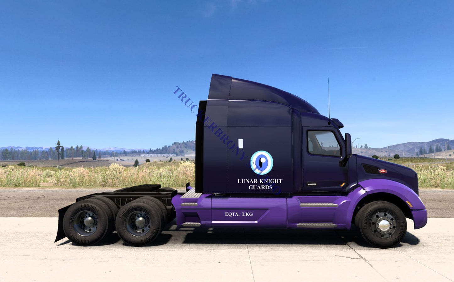 Lunar Knight Guards Peterbilt 579 (Digital Image)