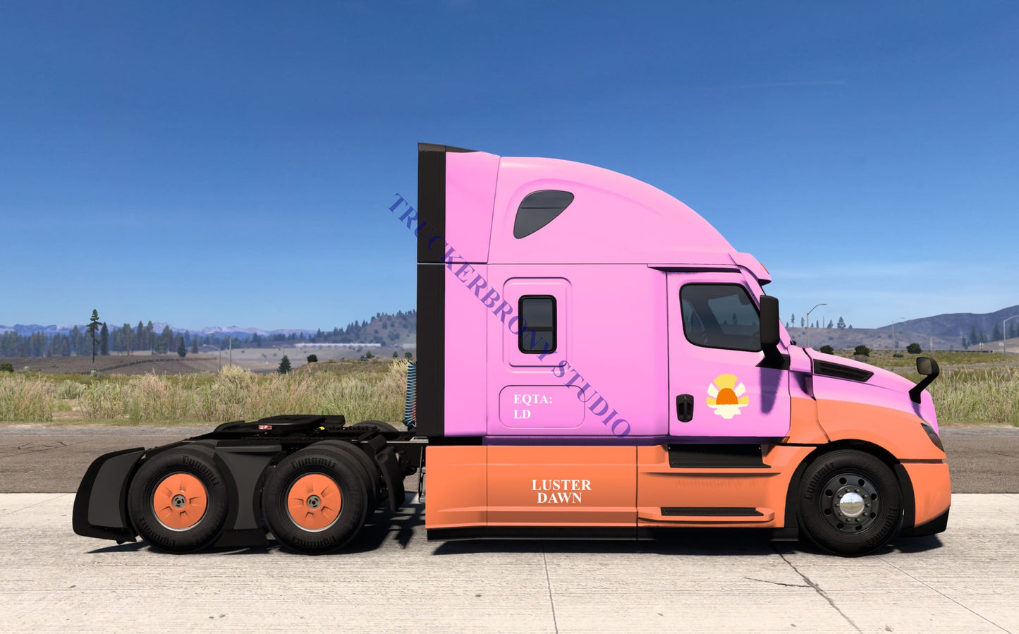 Luster Dawn Freightliner Cascadia (Digital Image)