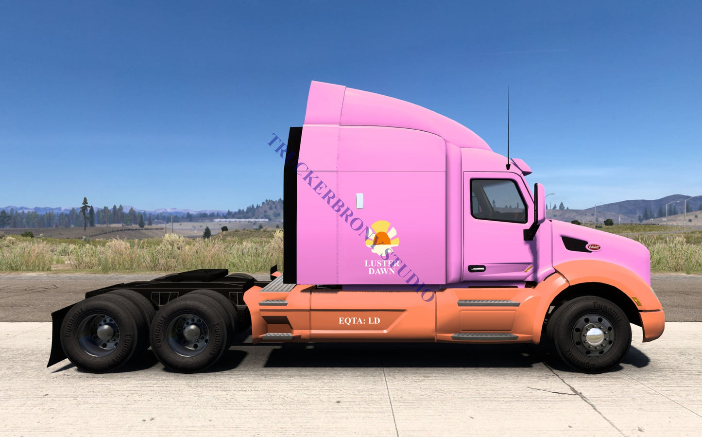 Luster Dawn Peterbilt 579 (Digital Image)