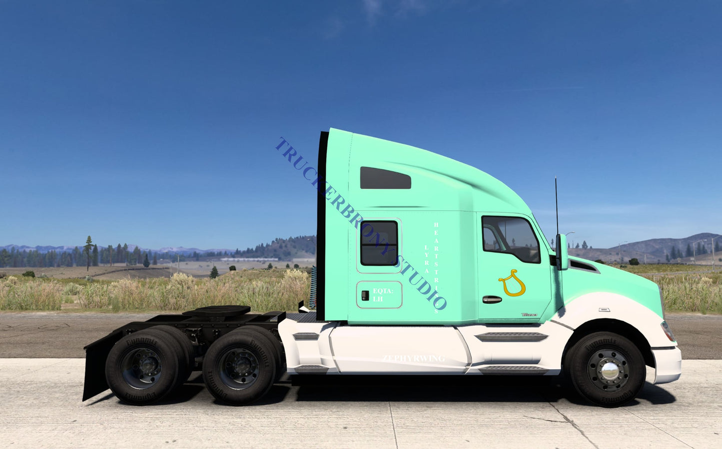 Lyra Heartstrings Kenworth T680 (Digital Image)
