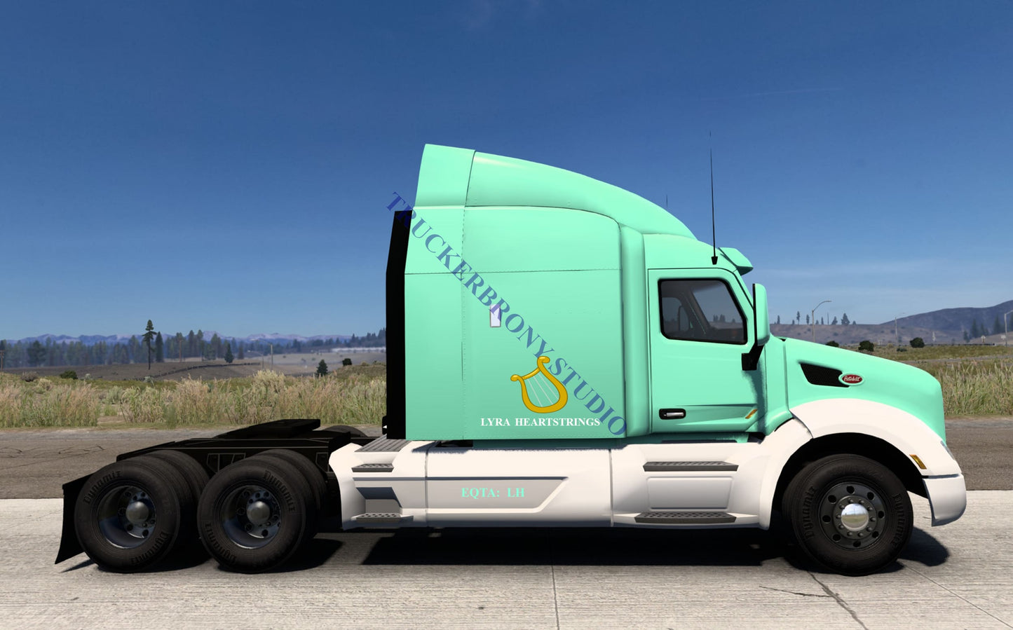 Lyra Heartstrings Peterbilt 579 (Digital Image)