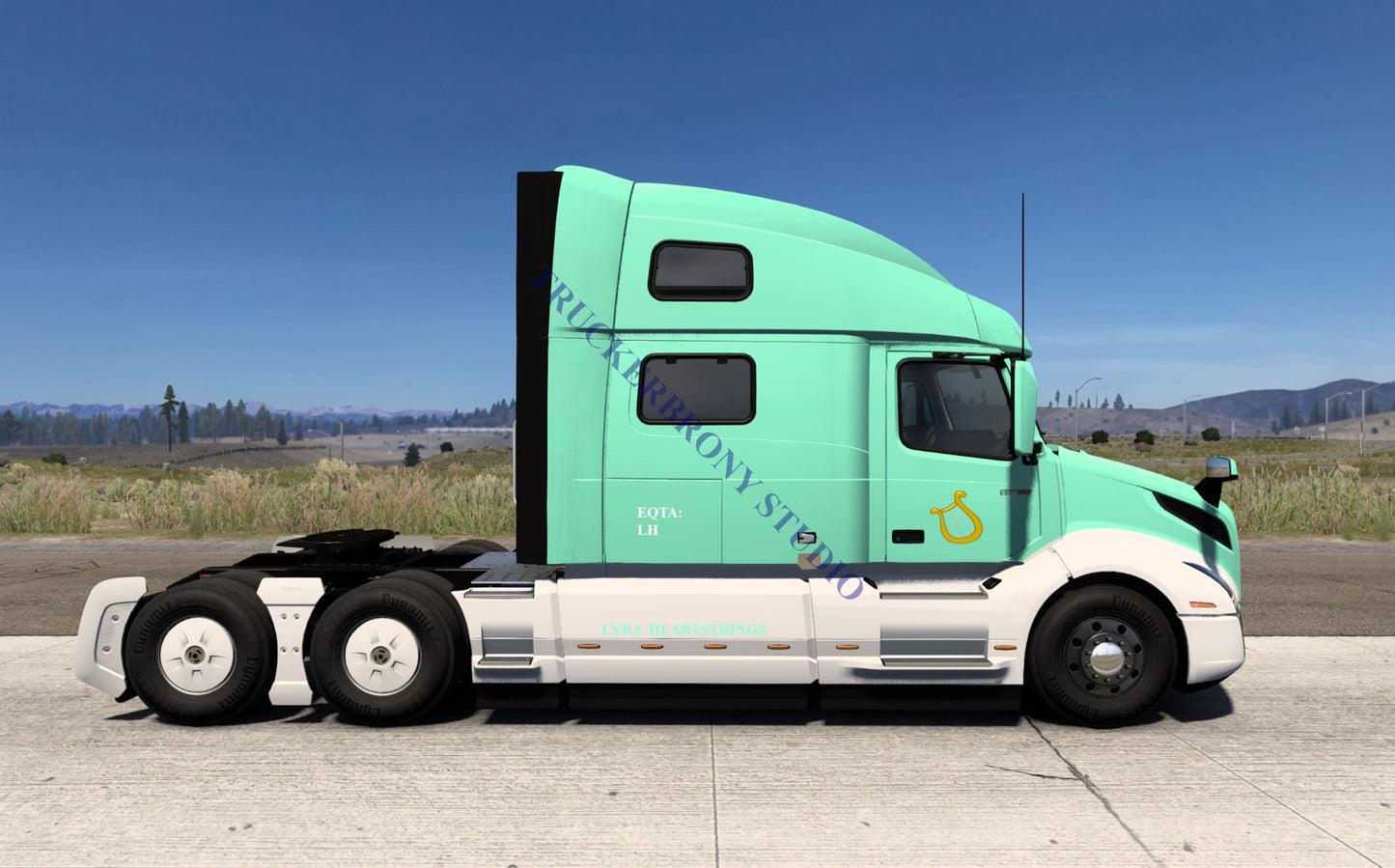 Lyra Heartstrings Volvo Vnl (Digital Image)
