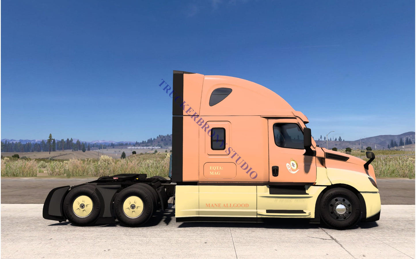 Mane Allgood Freightliner Cascadia (Digital Image)