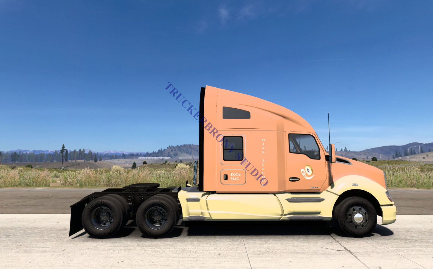 Mane Allgood Kenworth T680 (Digital Image)