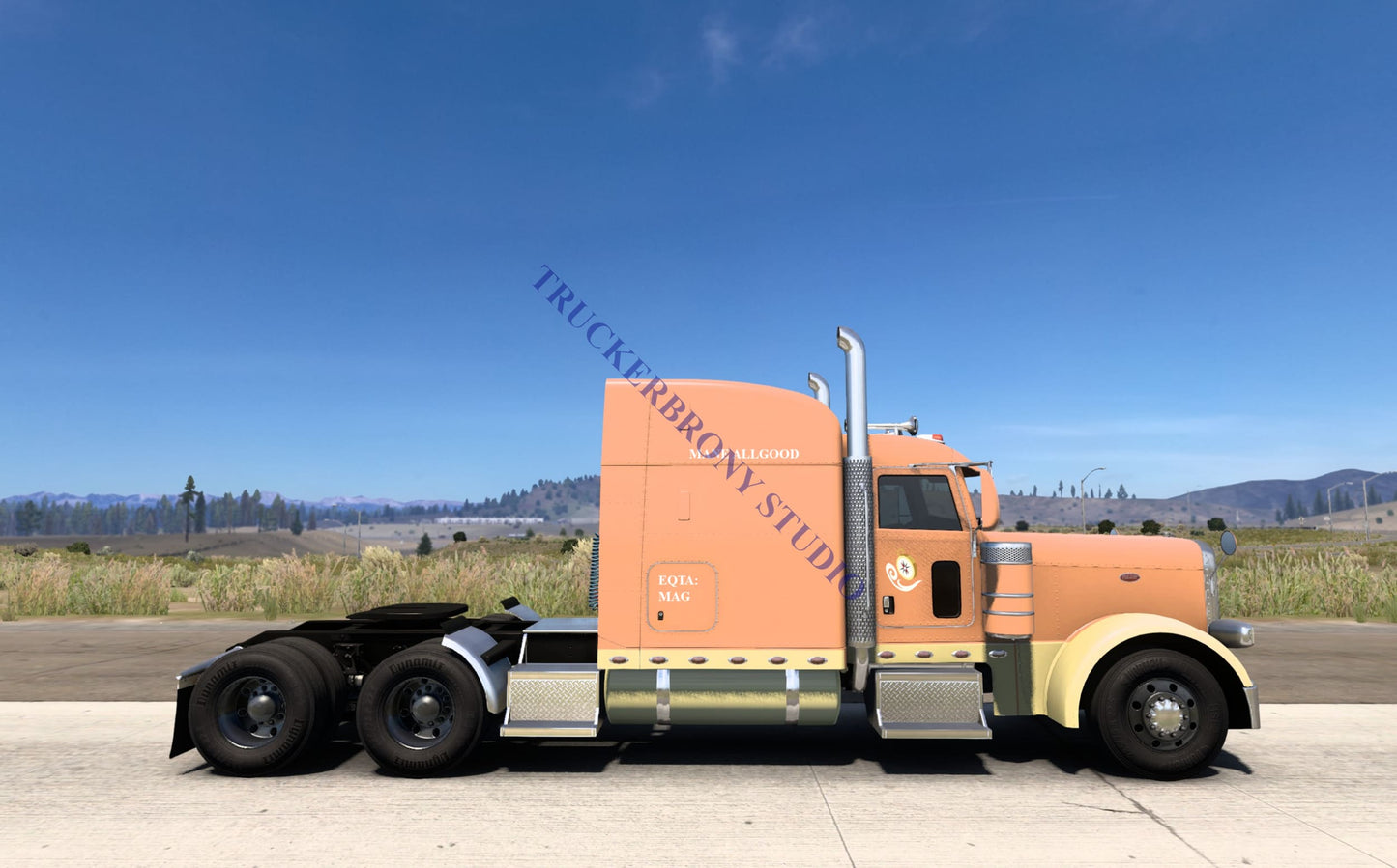 Mane Allgood Peterbilt 389 (Digital Image)