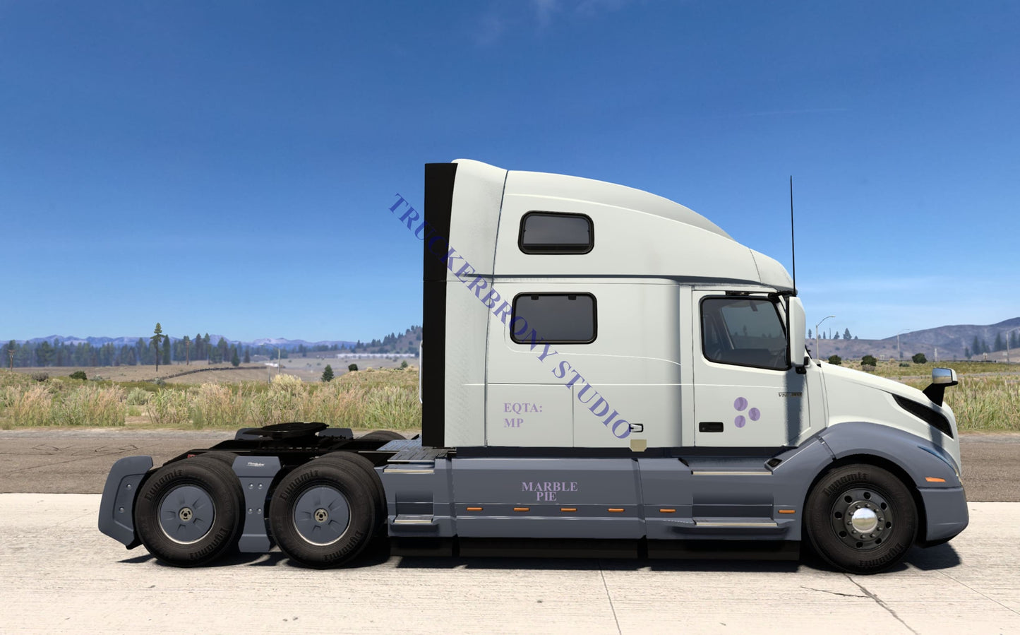 Marble Pie Volvo Vnl (Digital Image)