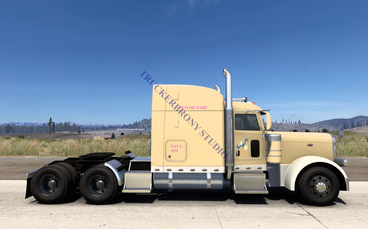 Mayor Mare Peterbilt 389 (Digital Image)