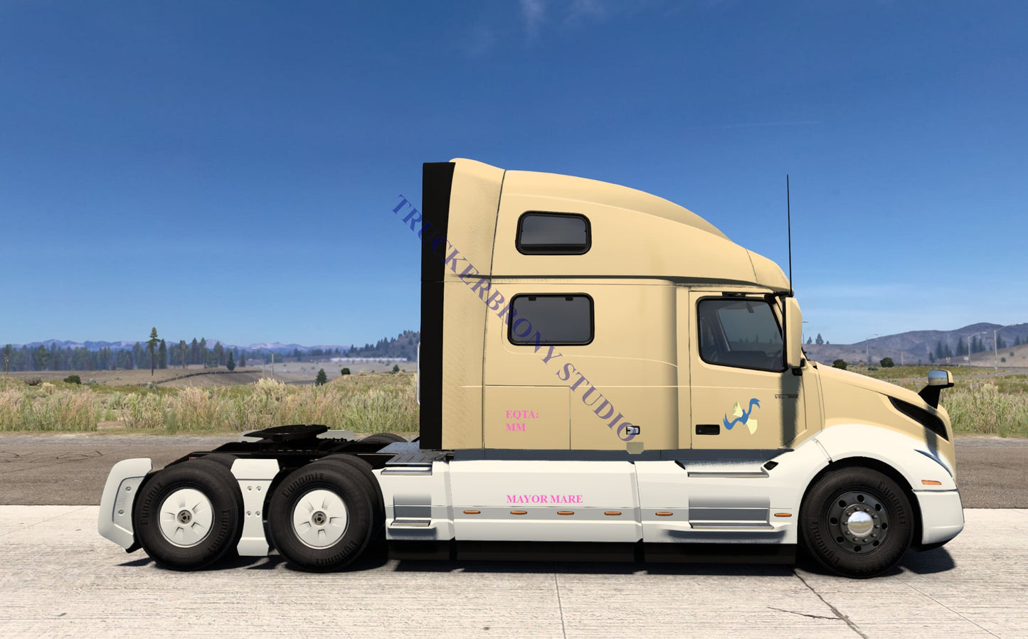 Mayor Mare Volvo Vnl (Digital Image)