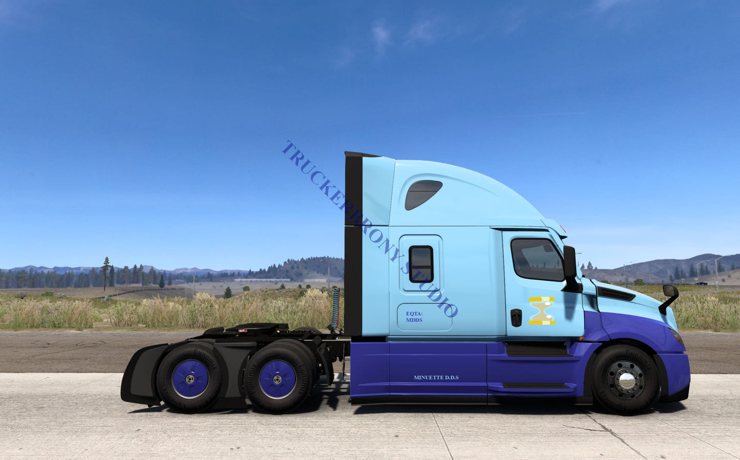 Minuette Freightliner Cascadia (Digital Image) Digital Image