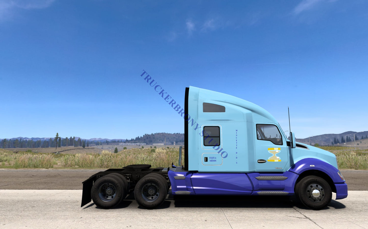Minuette Kenworth T680 (Digital Image) Digital Image
