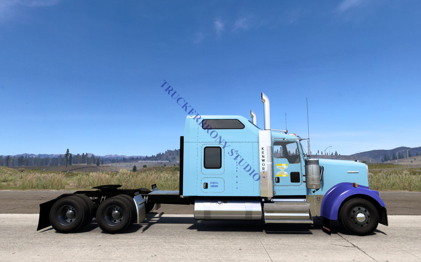 Minuette Kenworth W9000 (Digital Image) Digital Image
