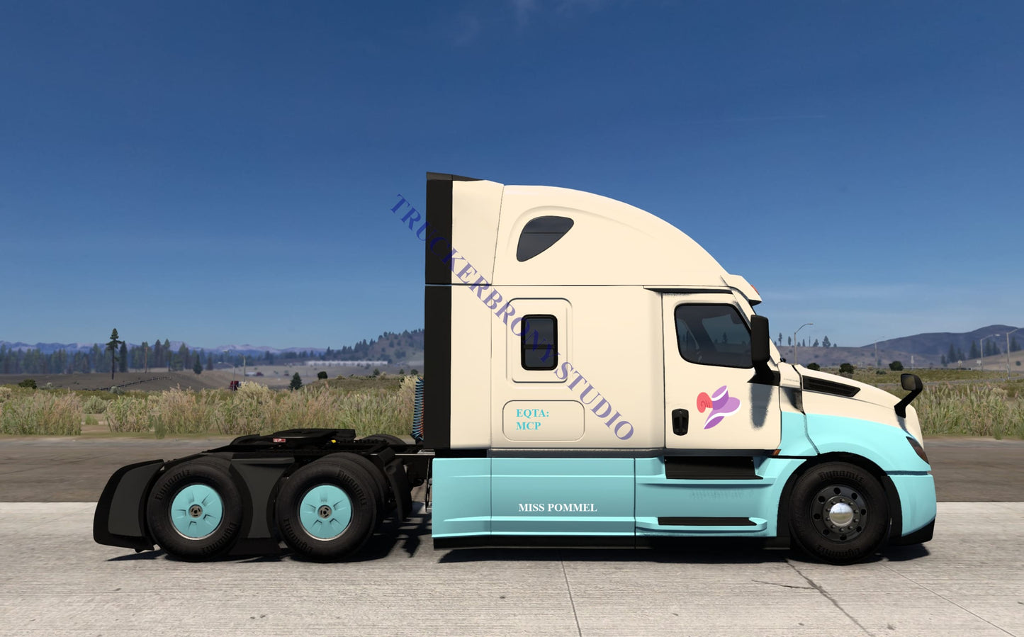 Miss Pommel Freightliner Cascadia (Digital Image)