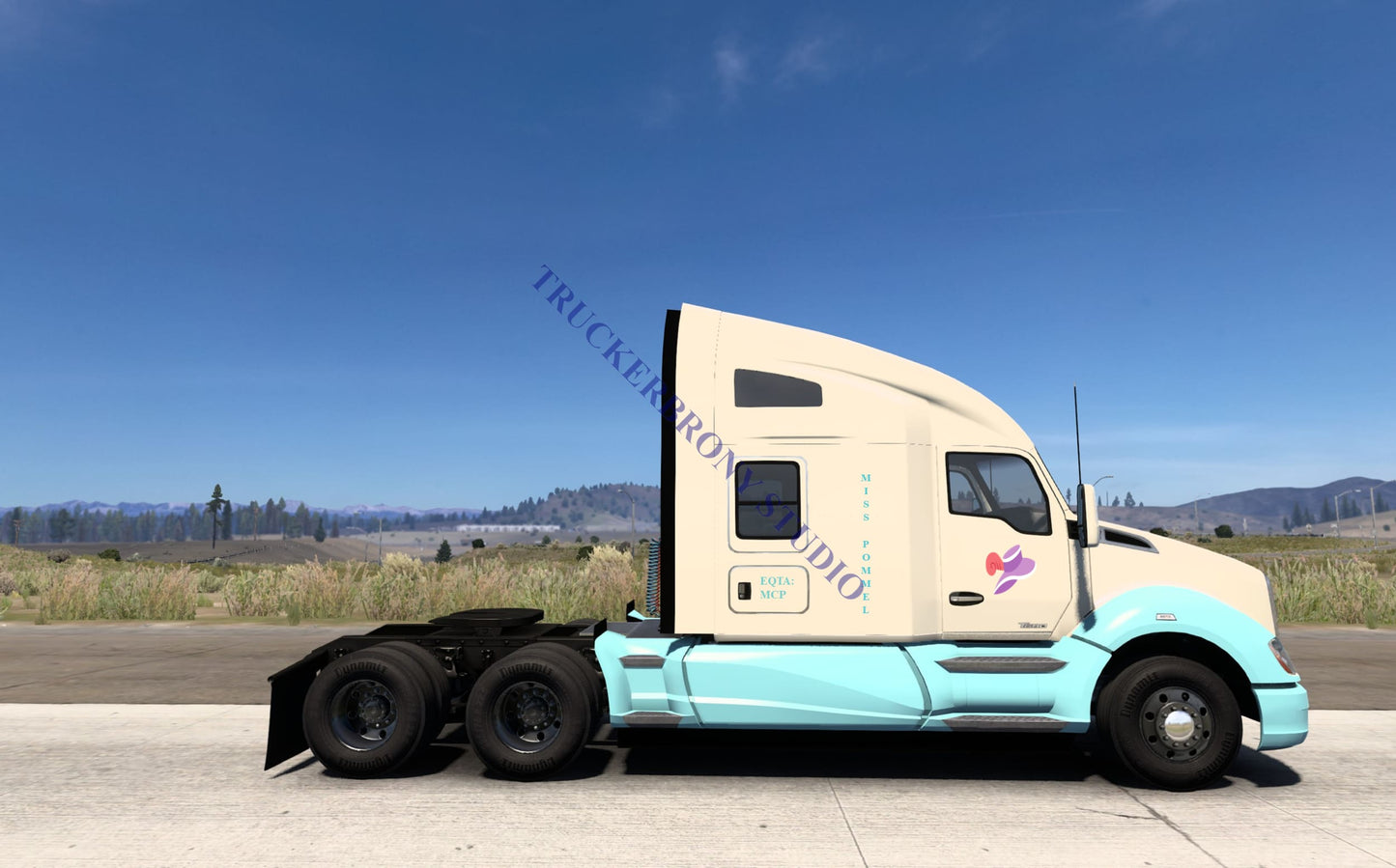 Miss Pommel Kenworth T680 (Digital Image)