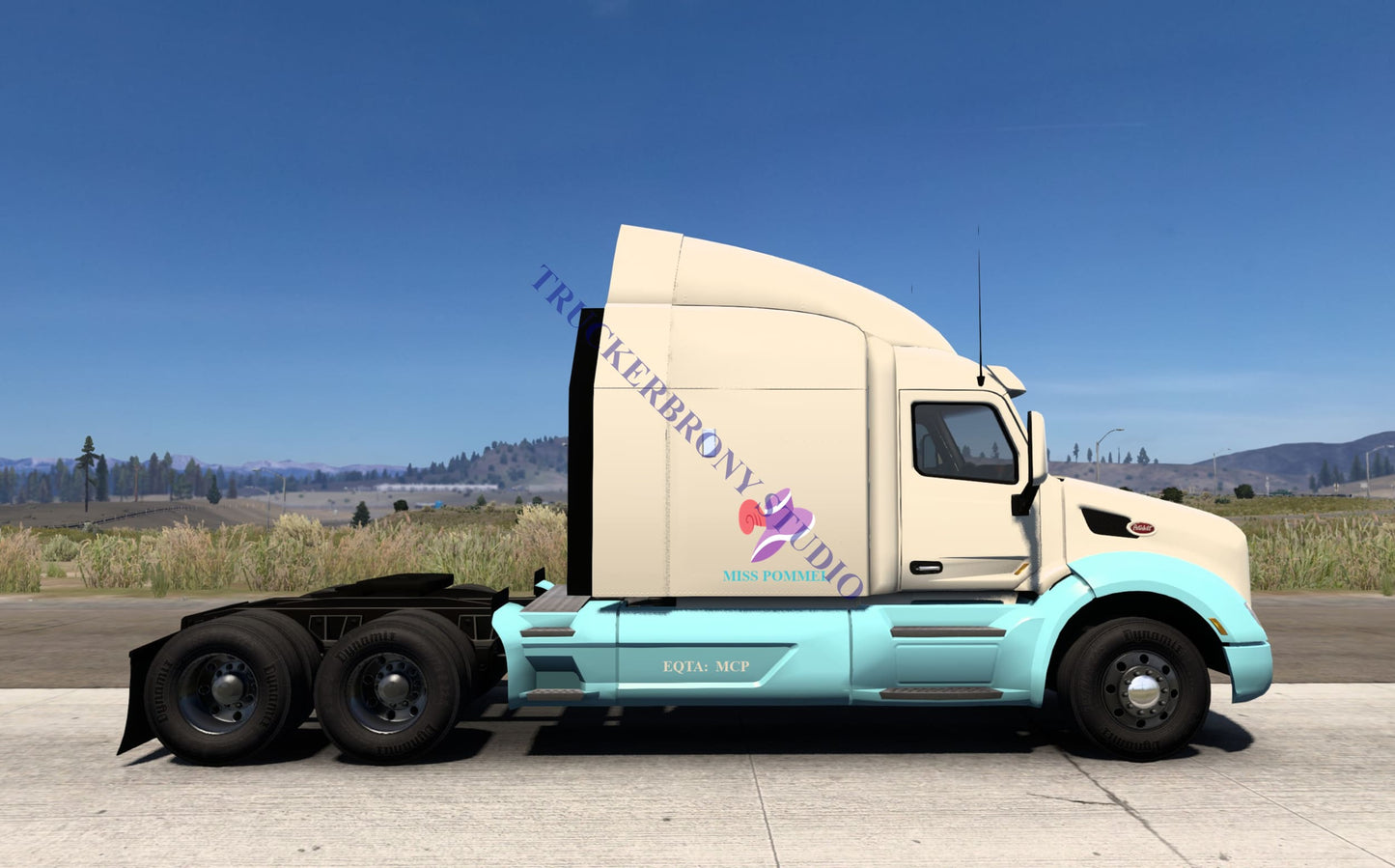 Miss Pommel Peterbilt 579 (Digital Image)
