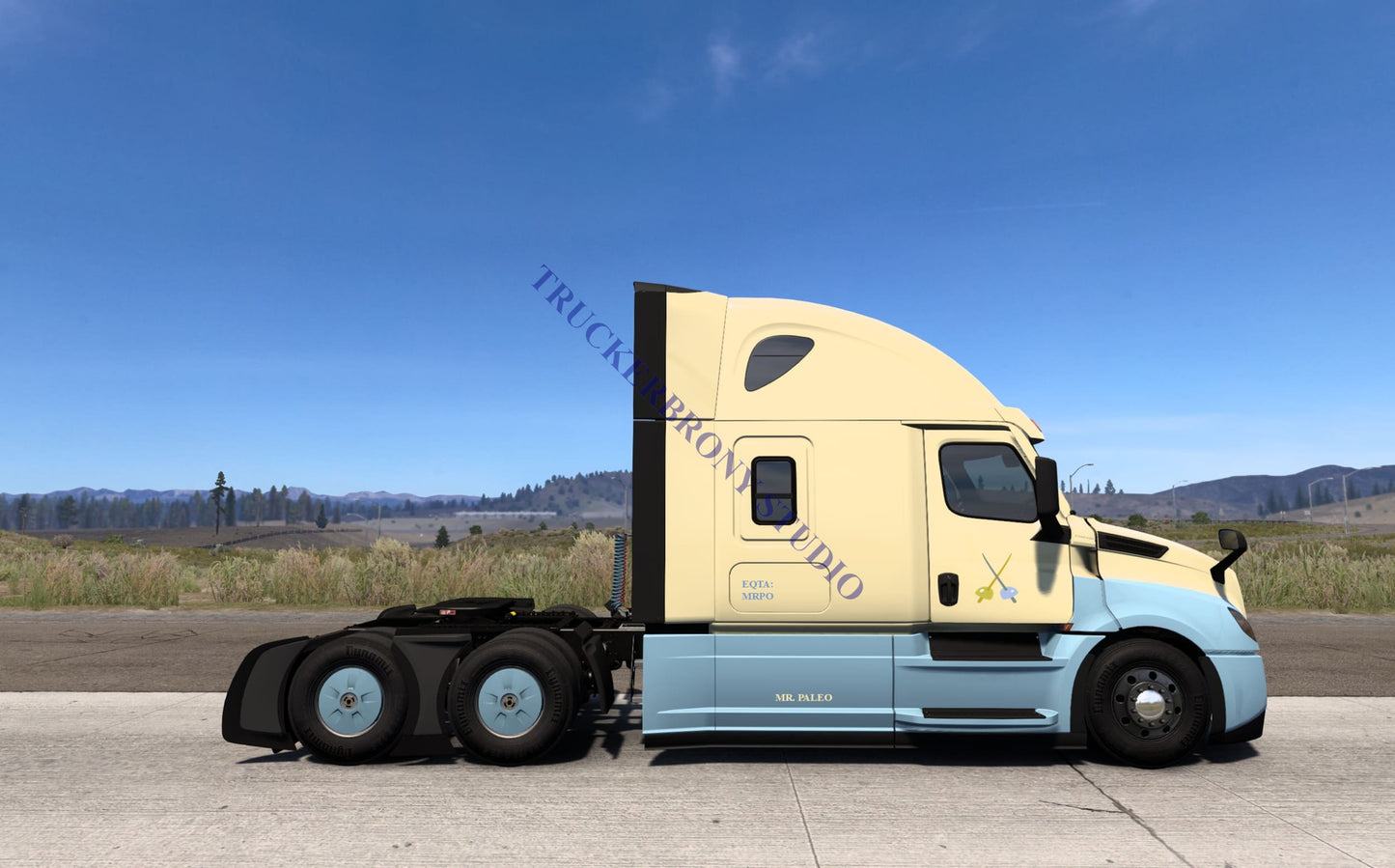 Mr. Paleo Freightliner Cascadia (Digital Image) Digital Image