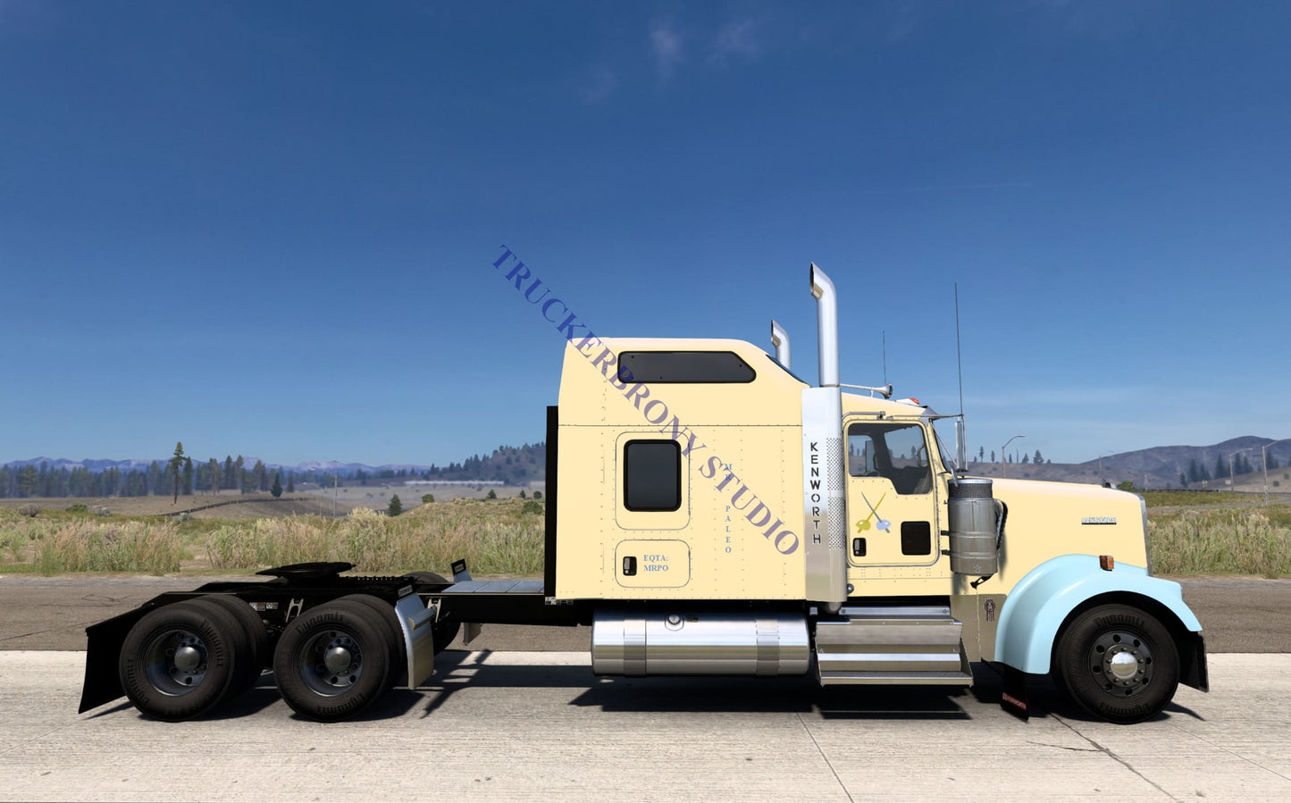Mr. Paleo Kenworth W9000 (Digital Image) Digital Image