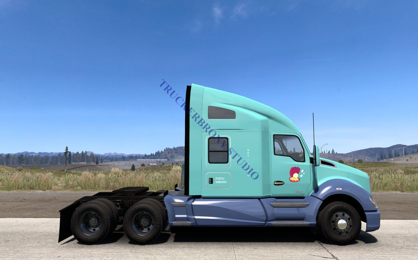Mrs. Paleo Kenworth T680 (Digital Image) Digital Image