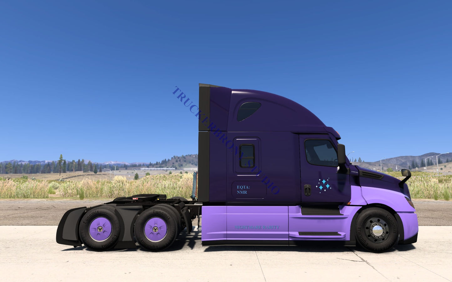 Nightmare Rarity Freightliner Cascadia (Digital Image) Digital Image