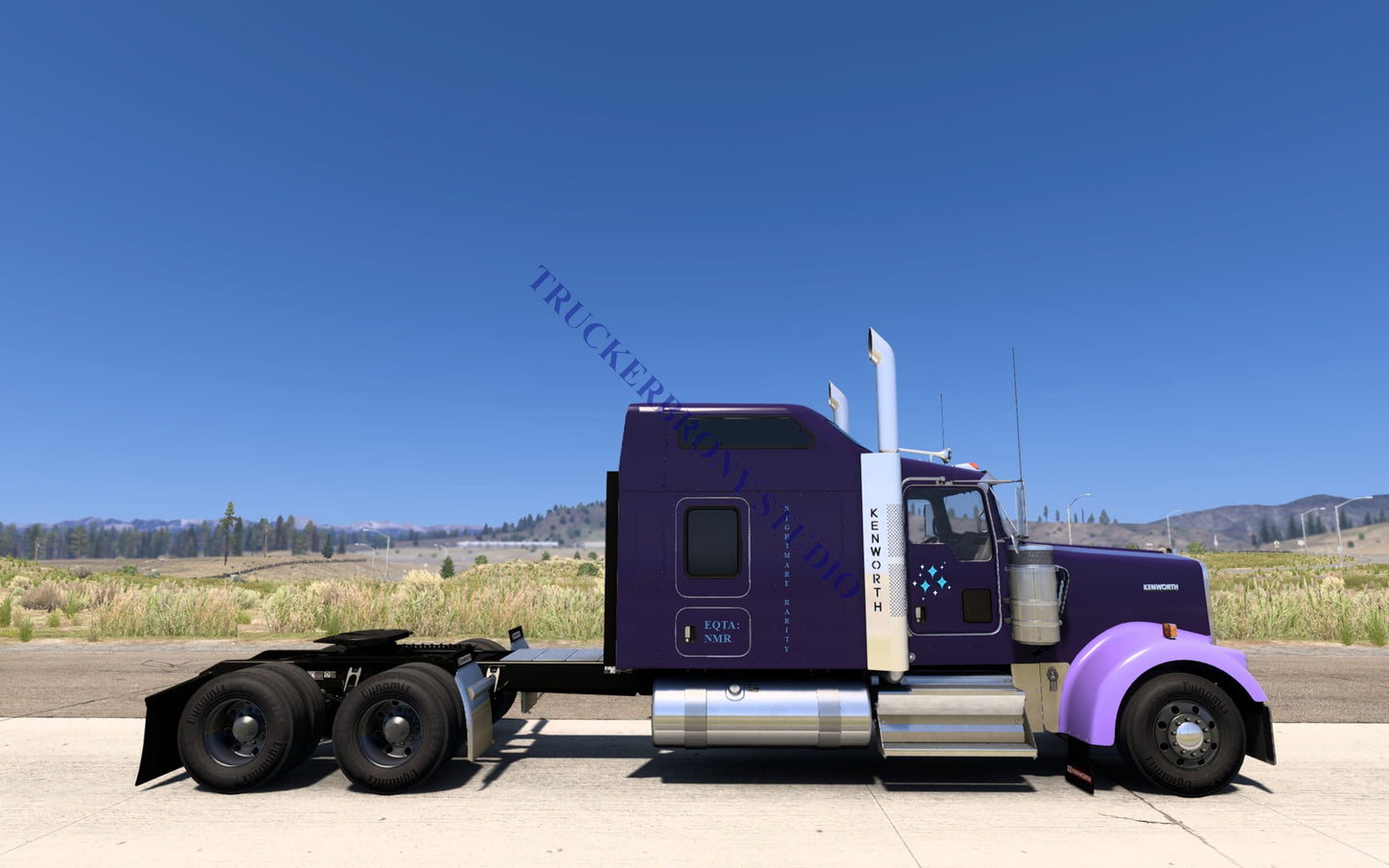 Nightmare Rarity Kenworth W9000 (Digital Image) Digital Image