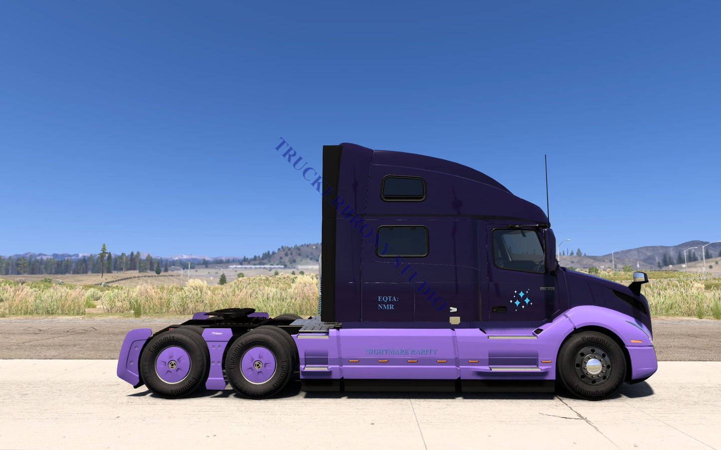 Nightmare Rarity Volvo VNL (Digital Image) Digital Image